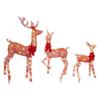 Decoración acrílica de ciervo navideño transfronteriza para patio, suministros navideños para fiestas, complemento
