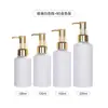 Botella de plástico transparente de 200 ml, tipo bomba, para cosméticos, portátil, aceite de masaje, aceite de baño, loción de 100 ml, botella vacía