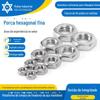 Porca fina hexagonal de aço inoxidável 304 GB6172M3-M42 porca em estoque porca fina por atacado