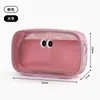 Bolsa de Malha para Comércio Exterior Tridimensional de Grande Capacidade para Maquiagem e Artigos de Higiene Pessoal Bolsa Organizadora Digital Bolsa para Armazenamento de Diversos de Viagem