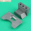 Micro-Jian RG005-1-2 Wietu Accesorios para Gabinete PS Cerradura de Puerta Única Bloque de Tope Tornillo de Acero MS821 Fijación ZDC Pestillo de Puerta