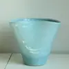 Jingdezhen Cerámica Bolsa Tote Florero Boca Grande Flor de Phalaenopsis Maceta Pintura al Óleo y Sentido Artístico Florero Fábrica de Origen