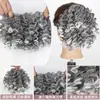 Peluca Africana Pequeña Rizada Anillo de Cabello Rizado Anillo de Goma Elástica para Peluca Anillo de Cola de Caballo Anillo de Cabello Rizado Kinky para Mujer