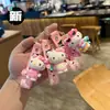 Llavero de Gato Kt Lindo de Dibujos Animados Colgante Exquisito de Muñeca para Pareja Colgante de Coche Máquina de Garra Regalo Venta al por Mayor
