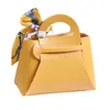 Corea del Sur Estilo Ins Bolsa de Dulces de Cuero Caja de Dulces Caja Vacía Boda Portátil Una Pieza Boda Bolsa de Dulces de Alta Gama
