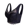 Lingerie de Renda Sem Aro Plus Size para Seios Grandes, Anti-Queda, Sutiã de Lingerie Feminino Ajustável Estilo Colete Retrator de Seios