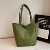 2026 Nova Bolsa de Ombro Simples Estilo Coreano Ins Casual Grande Capacidade Bolsa de Mão Fashion para Trabalho e Deslocamento Bolsa Xadrez
