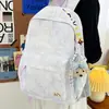 Nova mochila escolar leve estilo coreano para alunos do ensino fundamental, meninas do ensino médio, estudantes do ensino médio e universitários