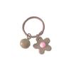Chica Japonesa Corazón Color Coreano Flor Campana Llavero Hada Color Caramelo Macarrón Flor Llavero