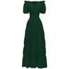Vestido largo renacentista medieval para mujer, disfraces de escenario, Halloween, cosplay, disfraces vintage