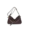 Coleção Outono/Inverno 2026 Transfronteiriça: Bolsa de mão feminina estilo retrô europeu e americano, com textura de alta qualidade, adequada para o dia a dia e uma bolsa de ombro versátil e leve