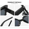 Gafas de Sol Irregulares de Moda para Comercio Exterior, Gafas de Sol Retro para Fiesta de Halloween para Mujer, Sensación de Alta Gama, Protección UV 2026