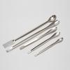 Cuchara dosificadora de acero inoxidable cuchara de muestreo de laboratorio cabeza simple doble cola cuadrada microcuchara cuchara dosificadora tres en uno tres juegos de cuchara dosificadora