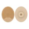 Cepillo Ovalado Grande de Silicona para Champú de Bebé, Cepillo Suave de Limpieza Facial, Cepillo Portátil Exfoliante Limpiador Masajeador