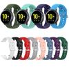 Para reloj inteligente Samsung Huawei Xiaomi correa de silicona de 20 mm/22 mm interfaz plana puede ser universal