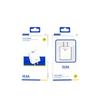 Cargador Universal para Teléfono Móvil 5V2A Adecuado para Apple, Huawei, Typec, Cabezal de Carga USB Android Set al por Mayor 3.6A