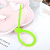 Cinchos de silicona para cables, almacenamiento colorido DIY para cables de datos, organizadores de cables reutilizables, correas de gestión de cables, llaveros y adornos colgantes