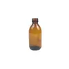 Botella de Vidrio Marrón para Líquidos Orales Frasco de Poción Sellado Botella de Enzimas Botella de Vidrio Marrón Jarabe Oscuro Embotellado