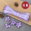 Hengmei Botão Botão Feito à Mão Vermelho Chinês Flor de Ameixa Botão Artístico Étnico Fivela Decorativa para Headwear Clássico Cheongsam