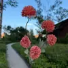 Arreglo artificial de flores de margarita de 5 cabezas, accesorios florales de boda, decoración de salón de bodas, flores de seda de diente de león, margaritas de bola pequeña