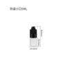 Frasco de gota pequena 10ml colírio garrafa 30ml garrafa plástica PE líquido translúcido sub-embalagem squeeze garrafa de pigmento pe frasco