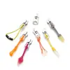 Tirador de cremallera con cordón para mochilas y bolsos, tirador de cremallera moldeado por inyección de TPU, material de TPU, personalizable