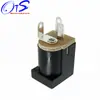 Enchufe de Alimentación DC DC-012/012A de Tres Pines Vertical Conector Hembra de Carga DC Especificaciones Completas