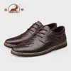 Sapatos de Couro de Carneiro Masculino 2026 Novos Sapatos Casuais de Couro Genuíno Masculino Sapatos de Couro Macio para Negócios Sapatos de Pai de Meia-idade