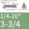 Tornillo hexagonal exterior de acero inoxidable 304, dientes gruesos, perno en pulgadas, dientes finos, tornillo estadounidense Daquan 8#10# 3/16-24