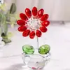 Ganando el Primer Premio de un Solo Golpe, Regalo de Crecimiento Creativo, Adornos de Cristal de Flor de Girasol Personalizados, Regalo Inspirador para Niños para el Examen de Ingreso a la Escuela Secundaria y el Examen de Ingreso a la Universidad
