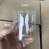 Taza de Vela Simple de Alto Borosilicato Resistente a Altas Temperaturas, Portavelas Vacío Transparente Estilo Europeo, Frasco de Vidrio para Velas Religiosas, Adorno Decorativo