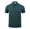 Camiseta polo casual de manga corta con solapa holgada para hombre de verano, logo estampado, ropa de trabajo, overoles DIY, venta al por mayor de ropa para hombre