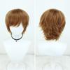 Peluca Cos Universal Estilo Corto Rizado Inverso Cara Esponjoso Maíz Seda Permanente Cabello Curvo Cabello Corto Rizado Fábrica Venta al por Mayor