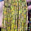 4 * 13mm natural imperador tubo de pedra contas soltas contas diy artesanal frisado pedra natural cilíndrica barril contas espaçador contas