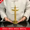 Ornatos de coluna requintados em estilo chinês, colunas de dragão chinês feitas de latão puro, decoração para casa e escritório, presentes de artesanato chinês