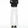 Em Estoque Personalizado Americano Ins High Street Versátil Jeans Micro-flare Perna Reta Unissex New Tang Atacado