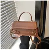 Estilo Coreano Textura Retro Transfronterizo Bolso de Mano para Mujer 2026 PU Nuevo Estilo Moda Francesa Bolso de Hombro Bolso Cuadrado Pequeño