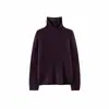 26 Suéter Juvenil Estilo Coreano Nuevo Otoño/Invierno Cuello Alto Holgado Capa Base Básica Suéter de Lana Relajado Puyuan