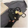 Bolso Cubo de Moda Transfronterizo con Estampado de Lichi, Sencillo y de Alta Gama, Bolso de Hombro de Nicho, Bolso de Mano y Bolso Cruzado Versátil y Elegante para Mujer