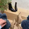 Botines Cortos Chuyuji de Tacón Grueso y Punta Fina Estilo Francés para Mujer 2026 Nuevos Botines Delgados de Otoño Invierno Estilo Coreano Botines de Tobillo Botas Martin de Tacón Medio