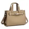Bolso de Mano de Cuero Genuino Nuevo de Lujo Ligero para Mujer 2026 Bolso Kelly Vintage Bolso de Hombro de Piel de Vaca de Primera Capa Bolso Cruzado