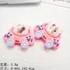 Muñeca de Coche de Tarjeta Pequeña de Dibujos Animados Accesorios de Resina DIY Hecho a Mano Pasador Caja de Almacenamiento Diadema Funda para Teléfono Móvil Material de Pegatina