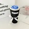 Ramo Mini al por Mayor Flor Seca Jabón Rosa Regalo de Acompañamiento Adornos para Coche Regalo de San Valentín Salida de Aire Aromaterapia