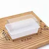 Caja de Empaque para Sándwich, Caja de Empaque Termosellada, Caja tipo Blíster para Empaque de Pan de Sándwich, Caja Desechable Transparente para Almuerzo