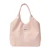 Bolso de lona nuevo de principios de otoño, bolso de hombro de cuadros dopamina, bolso tote lindo estilo coreano, bolso tote casual para chica
