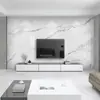 Nuevo panel de pared 3D para dormitorio con paisaje de tinta de impresión china, tablero de mármol UV para sala de estar, fibra de bambú, fondo de TV