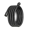 Manguera de Ducha de Acero Inoxidable, Tubería de Drenaje de Ducha, Tubería de Entrada de Agua, Tubería de Conexión de Salida de Calentador de Agua Universal, Antiexplosión, Alto Flujo