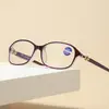 TikTok nuevas gafas de lectura para mujer anti luz azul moda elegantes gafas de lectura para madre espejo joven fabricantes al por mayor 1203