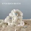 Piedra Wuding Piedra Absorbente de Agua Cerámica Permeable Rocalla Acuario Sumergible Decoración de Paisajismo Micro Paisaje Adornos para Bonsái