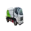 Camión aspersor Foton azul para riego de carreteras de 7 metros cúbicos, Camión rociador con cañón de niebla para calles de 10 metros cúbicos, Camión con cañón de niebla para reducción de polvo alimentado por combustible